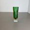 Large Green Murano Glass Submersed Vase by Flavio Poli, Italy, 1970s 2