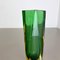Große Grüne Vase aus Muranoglas von Flavio Poli, Italien, 1970er 6