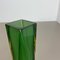 Große Grüne Vase aus Muranoglas von Flavio Poli, Italien, 1970er 13