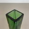 Große Grüne Vase aus Muranoglas von Flavio Poli, Italien, 1970er 14