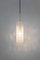 Grandes Lampes à Suspension Tube en Verre de Murano attribuées à Doria, 1970s 8