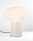 Large Glass Mushroom Table Lamp attributed to Limburg for Peill & Putzler, Germany, 1970s 5