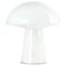 Large Glass Mushroom Table Lamp attributed to Limburg for Peill & Putzler, Germany, 1970s 1