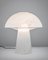 Lampada da tavolo grande a forma di fungo in vetro attribuita a Limburg per Peill & Putzler, Germania, anni '70, Immagine 11