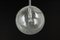 Lampada a sospensione grande sfera di Murano attribuita a Doria, Germania, anni '70, Immagine 2