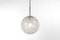 Large Murano Ball Pendant Light attributed to Doria, Germany, 1970s 8