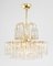 Murano Ice Glass Tubes Chandelier attributed to Doria, Germany, 1960s 8