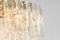 Murano Ice Glass Tubes Chandelier attributed to Doria, Germany, 1960s, Image 11