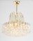 Murano Ice Glass Tubes Chandelier attributed to Doria, Germany, 1960s, Image 9