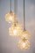 Large Cascading Bubble Glass Chandelier from Limburg, Germany, 1970s 6