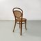 Antique French Beech and Vienna Straw Chairs from Thonet, 1890s, Set of 6, Image 6