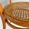 Antique French Beech and Vienna Straw Chairs from Thonet, 1890s, Set of 6 15