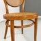 Antique French Beech and Vienna Straw Chairs from Thonet, 1890s, Set of 6 10