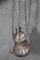 Brass Hanging Whale Oil Lamp Oil Burner, 1930s 7