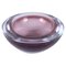 Italian Sommerso Murano Glass Bowl, 1960s, Image 1