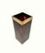 Umbrella Stand in Tortoiseshell Acrylic Glass and Brass, Italy, 1970s, Image 11