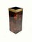 Umbrella Stand in Tortoiseshell Acrylic Glass and Brass, Italy, 1970s, Image 5