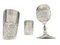 Vasos vintage de cristal. Juego de 24, Imagen 4