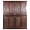 Large 19th Century English Pine Housekeepers Cupboard, 1870s, Image 1