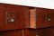 Large 19th Century English Mahogany Campaign Chest, 1890s 10