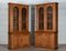 Arched Oak Glazed Apothecary Cabinet, 1940s 7