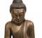 Estatua de Buda de Burmes antigua de bronce, años 30, Imagen 3