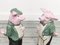 Early 20th Century Butchers Shop Pig Display Models, 1930s, Set of 2, Image 13