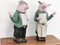 Early 20th Century Butchers Shop Pig Display Models, 1930s, Set of 2 4