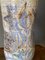 Ceramic Umbrella Stand with Large Stylized Birds from Vallauris 11