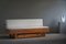 Sofá cama sueco Mid-Century moderno de pino, años 60, Imagen 3
