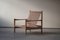 Mid-Century Modern Danish Easy Chair with Flagline Seat & Back, 1970s, Image 2