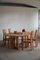 Sedie da pranzo Mid-Century moderne in olmo, Danimarca, anni '70, set di 6, Immagine 2