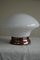 Milk Glass Ceiling Light 8