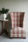 Early 20th Century Upholstered Checked Occasional Chair 2