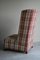 Early 20th Century Upholstered Checked Occasional Chair 6