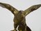 Große Adlerstatue aus Bronze, 1970er 5