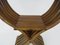 Italian Walnut Savonarola Stool, 1970s, Image 5