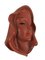 Keramik 7831 Madonna Wandmaske aus Keramik von Friedrich Goldscheider, 1950er 1