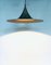 Postmodern Witch Hat Gold Pendant Lamp, 1980s 2