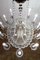 Large Empire Chandelier in Bohemia Crystal, 1940s 5
