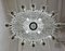 Large Empire Chandelier in Bohemia Crystal, 1940s 9