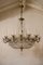 Large Empire Chandelier in Bohemia Crystal, 1940s 1