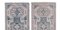 Small Turkish Distressed Rug, Set of 2, Image 3