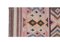 Tappeto Herki Kilim Runner vintage, Turchia, anni '60, Immagine 3