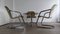 Vintage Armchairs and Coffee Table, 1970s, Set of 4 14