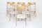 Vintage Chairs in Oak by Albin Johansson & Sons, Set of 6, Image 12