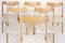Vintage Chairs in Oak by Albin Johansson & Sons, Set of 6 5