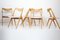 Vintage Chairs in Oak by Albin Johansson & Sons, Set of 6, Image 10
