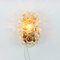 Amber Bubble Glass Wall Light attributed to Helena Tynell for Limburg, Germany, 1960s 4