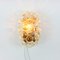 Amber Bubble Glass Wall Light attributed to Helena Tynell for Limburg, Germany, 1960s, Image 4